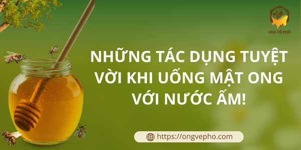 Những Tác Dụng Tuyệt Vời Khi Uống Mật Ong Với Nước Ấm!