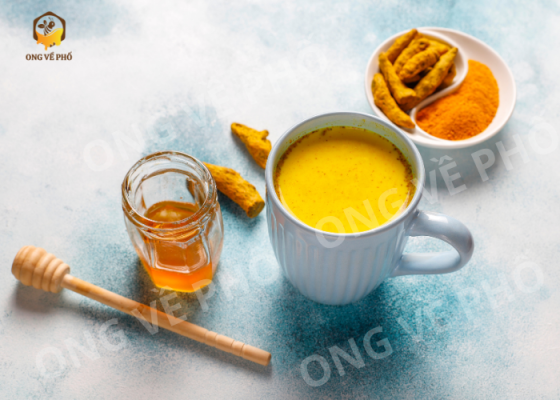 Nghệ pha mật ong 3